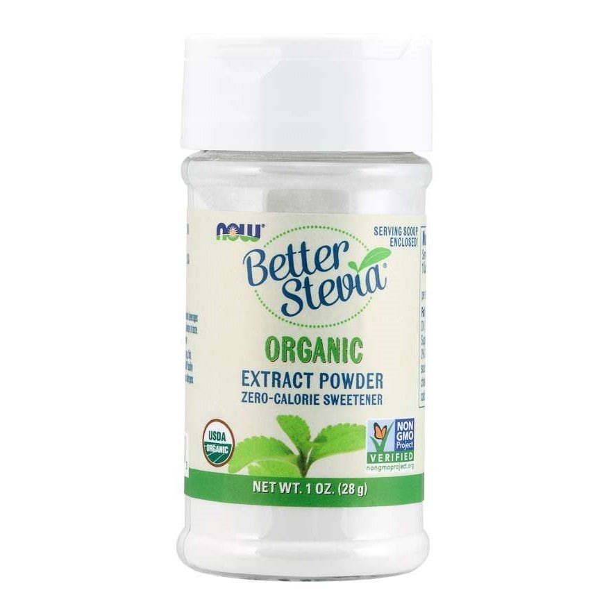 NOW Foods, BetterStevia, Organic Extract Powder, 28 г