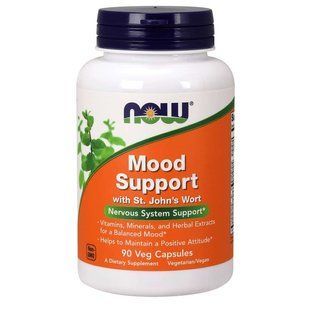 NOW Foods, Mood Support, 90 вегетаріанських капсул