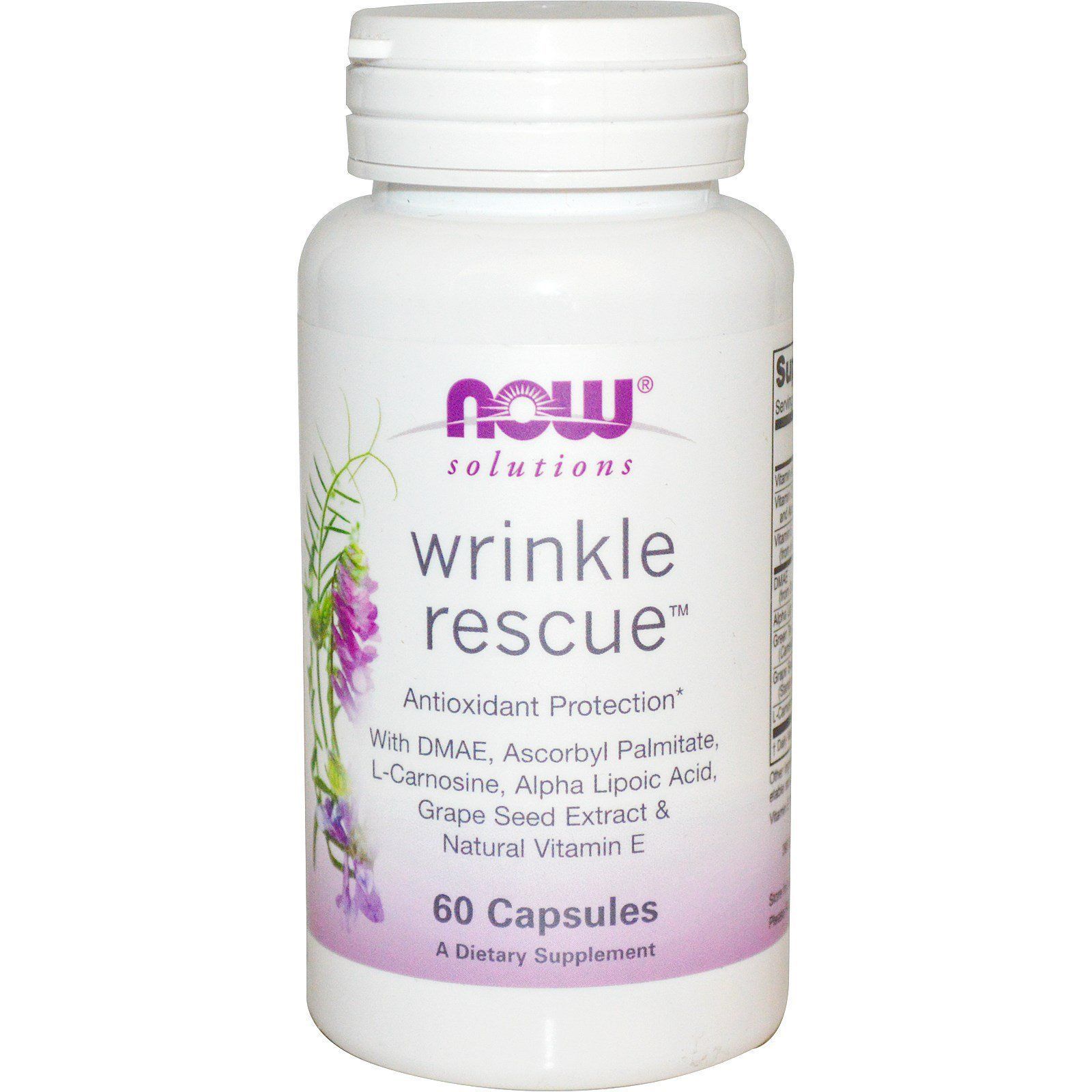 NOW Foods, Wrinkle Rescue, 60 капсул