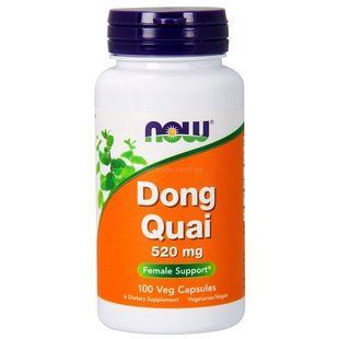NOW Foods, Dong Quai, 520 мг, 100 капсул
