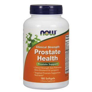NOW Foods, Prostate Health Clinical Strength, 180 м'яких капсул