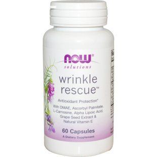 NOW Foods, Wrinkle Rescue, 60 капсул