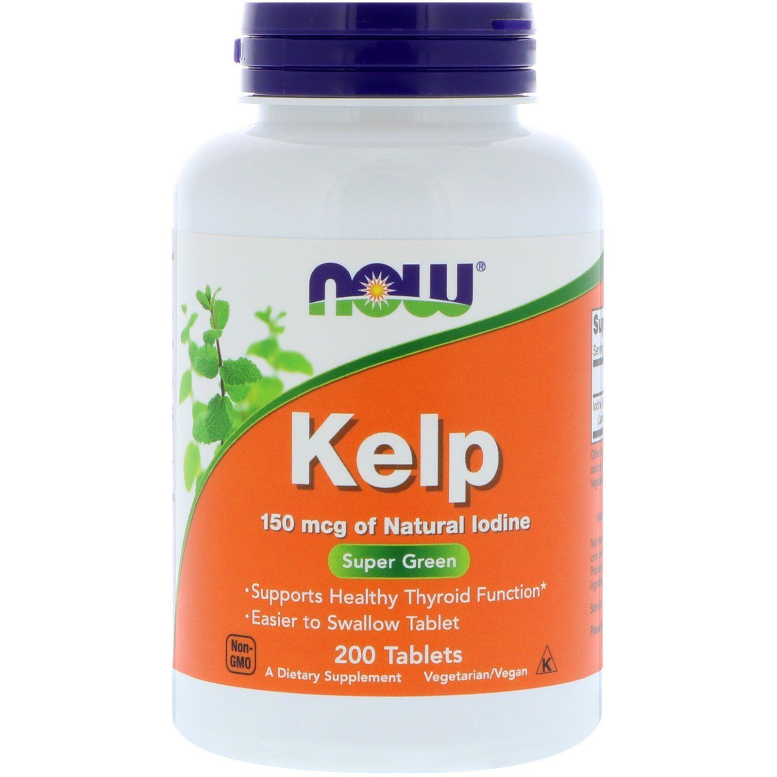 NOW Foods, Kelp, 150 мкг, 200 таблеток