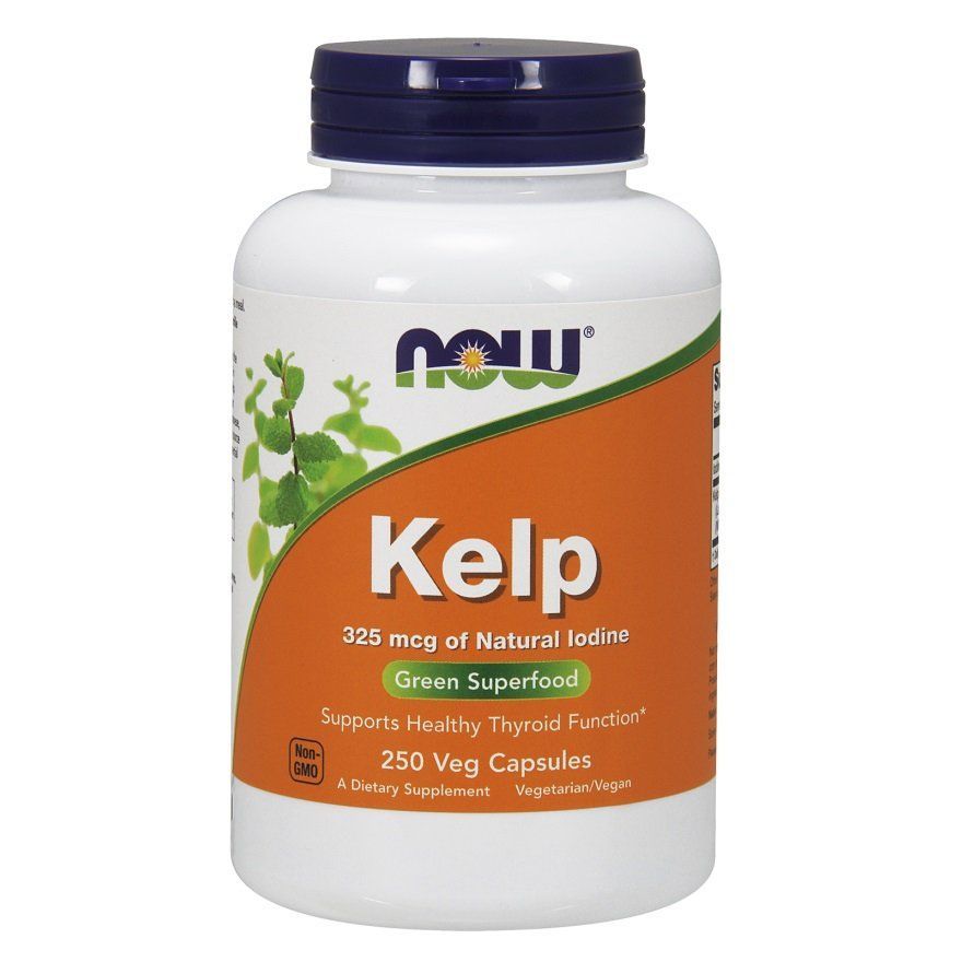 NOW Foods, Kelp, 325 мкг, 250 капсул