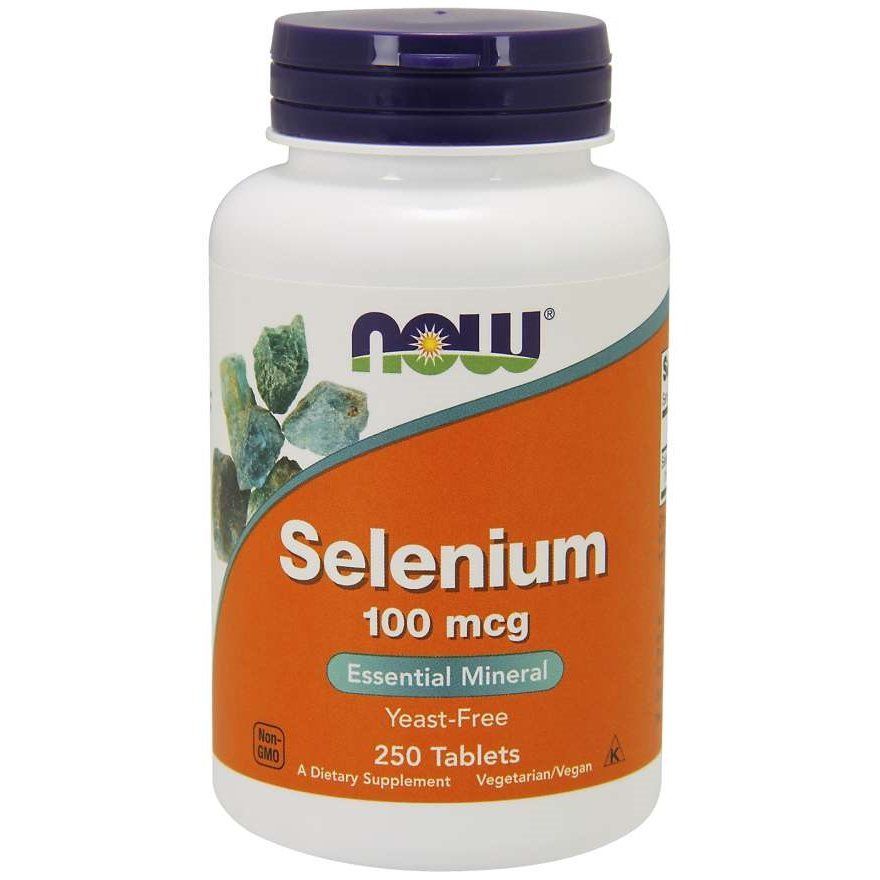 NOW Foods, Selenium, 100 мкг, 250 таблеток