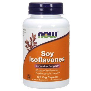 NOW Foods, Soy Isoflavones, 120 капсул