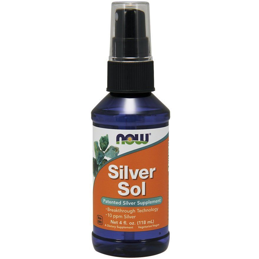NOW Foods, Silver Sol, 118 мл