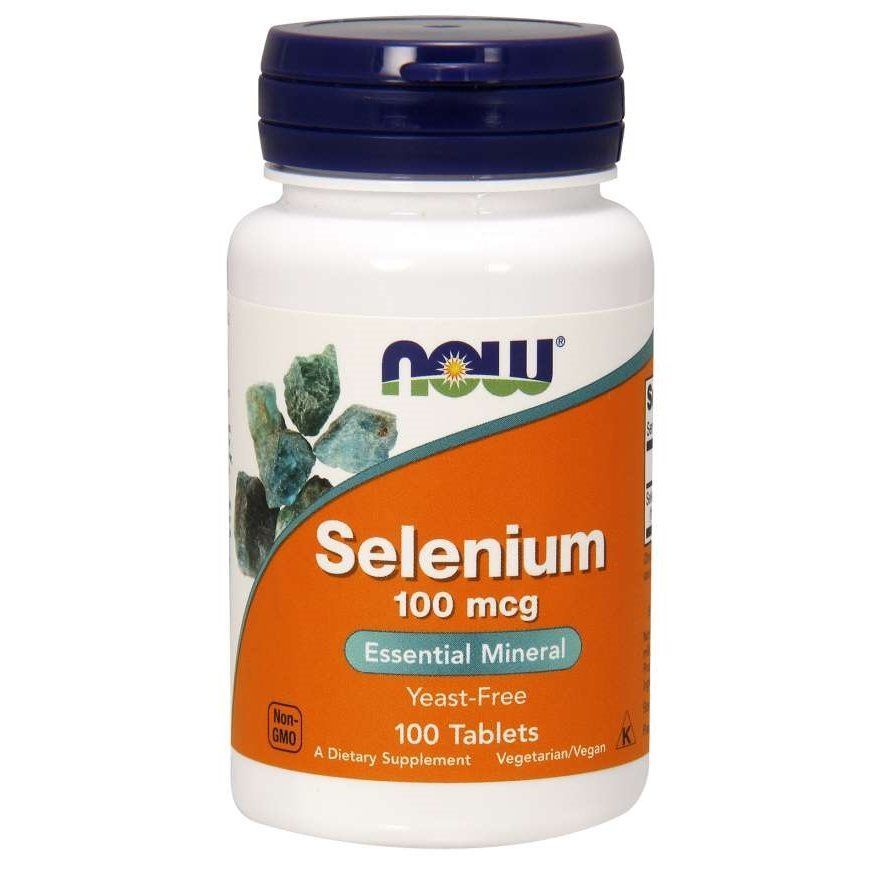 NOW Foods, Selenium, 100 мкг, 100 таблеток