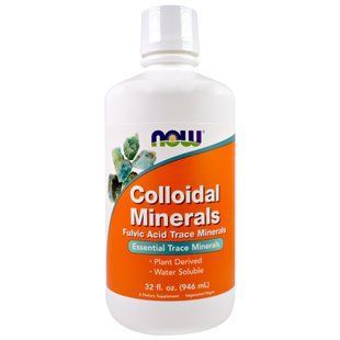 NOW Foods, Colloidal Minerals, 946 мл