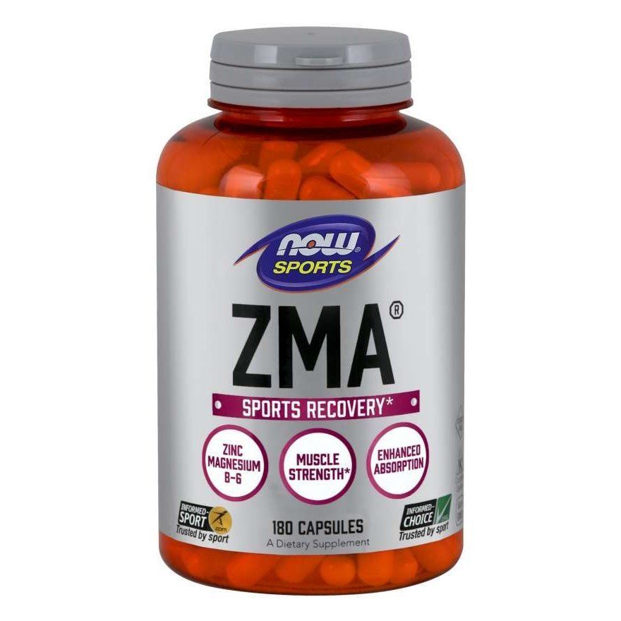 NOW Foods, ZMA, Sports Recovery, 180 капсул