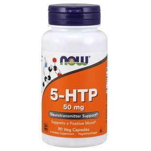 NOW Foods, 5-HTP, 50 мг, 90 капсул