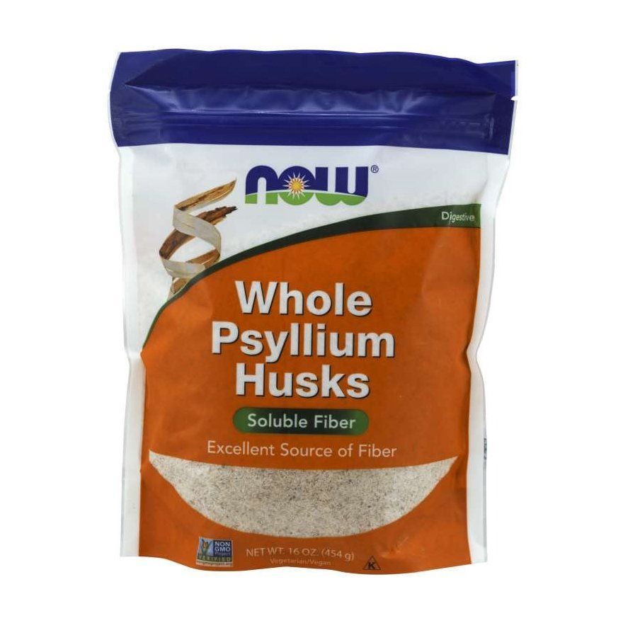 NOW Foods, Whole Psyllium Husks, 454 г