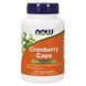 NOW Foods, Cranberry Caps, 100 капсул