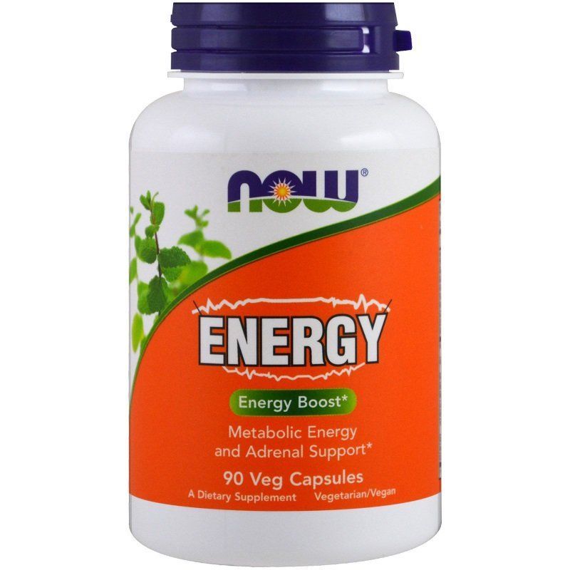 NOW Foods, Energy, 90 капсул