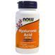 NOW Foods, Hyaluronic Acid, 50 мг, 60 капсул
