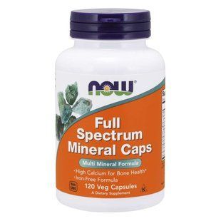 NOW Foods, Full Spectrum Minerals Caps, 120 вегетаріанських капсул