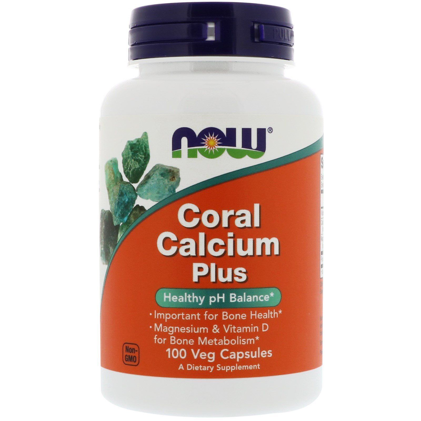 NOW Foods, Coral Calcium Plus, 100 капсул