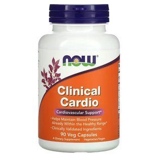NOW Foods, Clinical Cardio, 90 веганських капсул