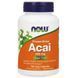 NOW Foods, Acai, 500 мг, 100 капсул