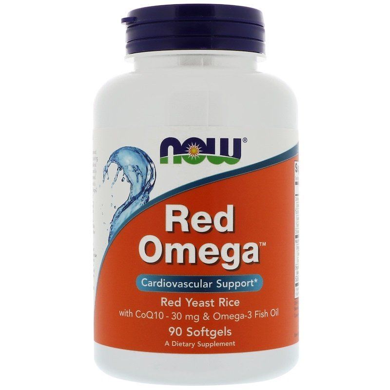 NOW Foods, Red Omega, 90 капсул