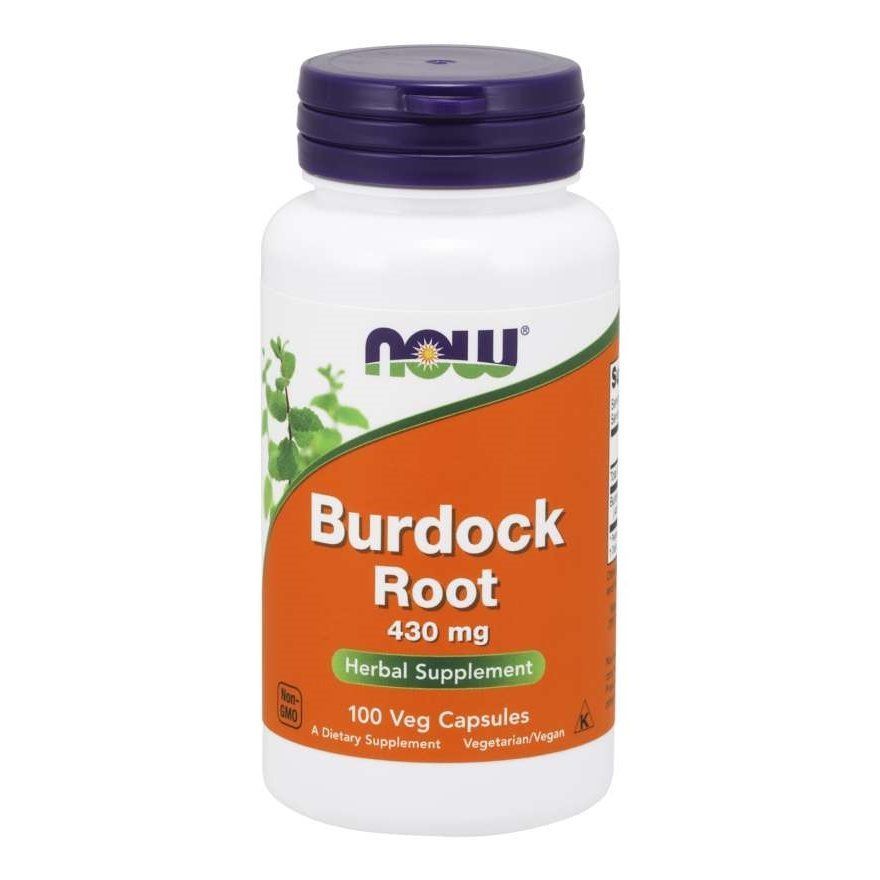 NOW Foods, Burdock Root, 430 мг, 100 капсул