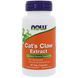 NOW Foods, Cat's Claw Extract, 60 капсул