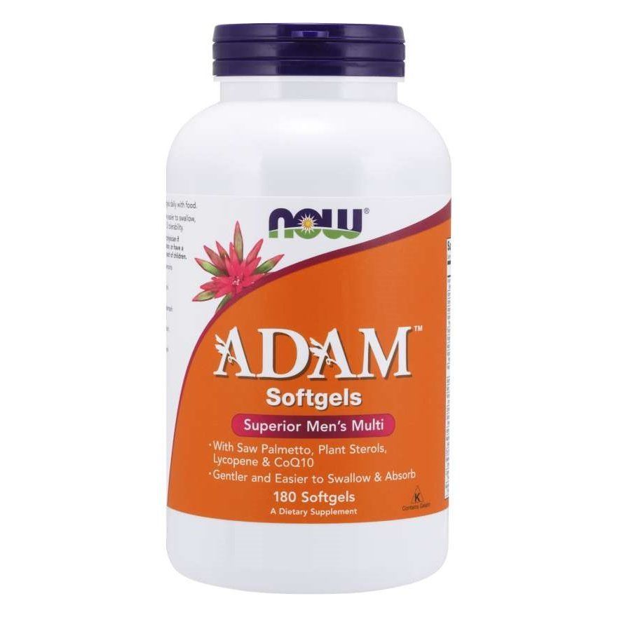 NOW Foods, Adam, Superior Men's Multi, 180 м'яких капсул