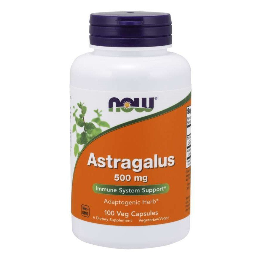 NOW Foods, Astragalus, 500 мг, 100 капсул