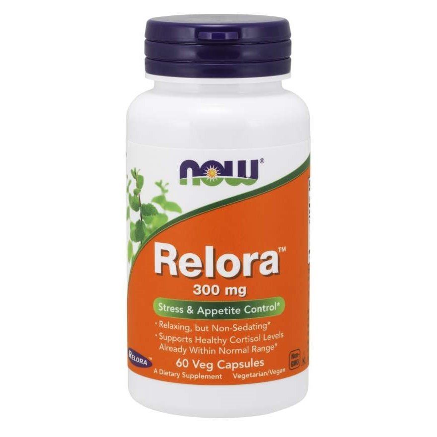 NOW Foods, Relora, 300мг, 60 капсул