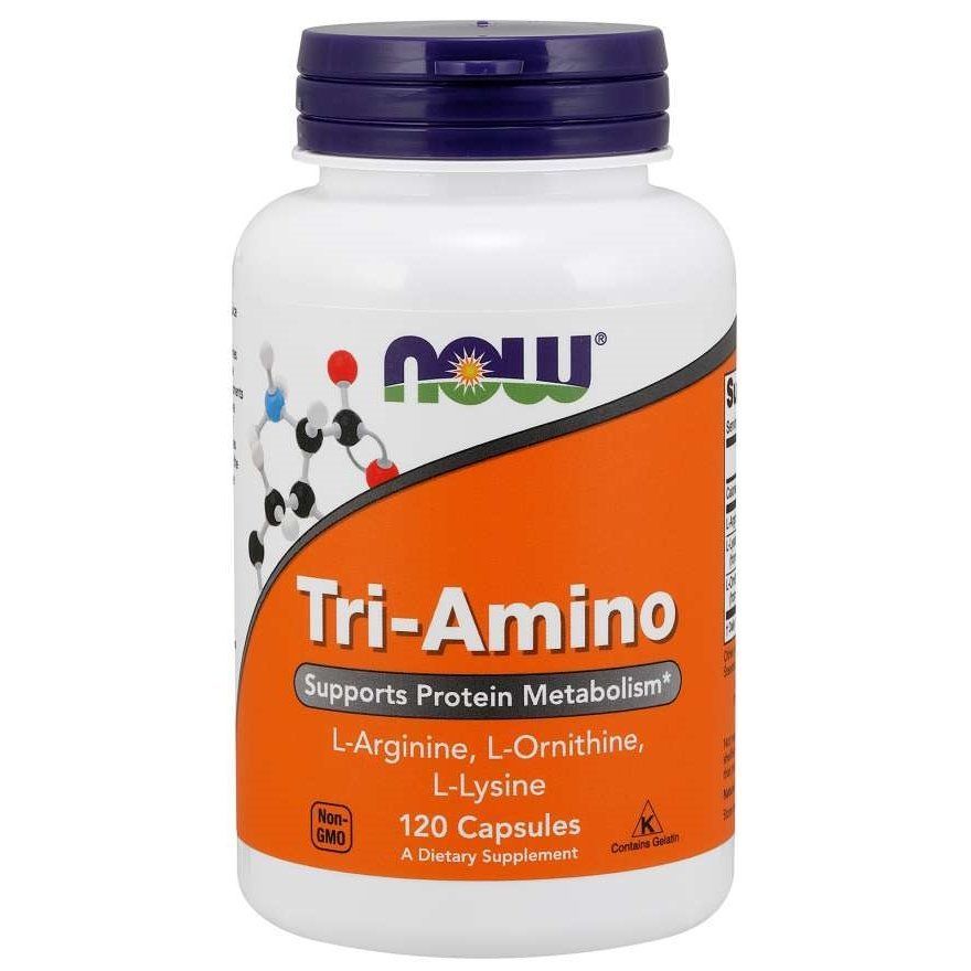 NOW Foods, Tri-Amino, 120 капсул