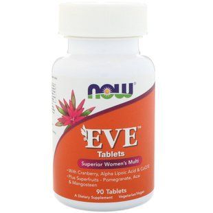 NOW Foods, Eve, Superior Women's Multi, 90 таблеток