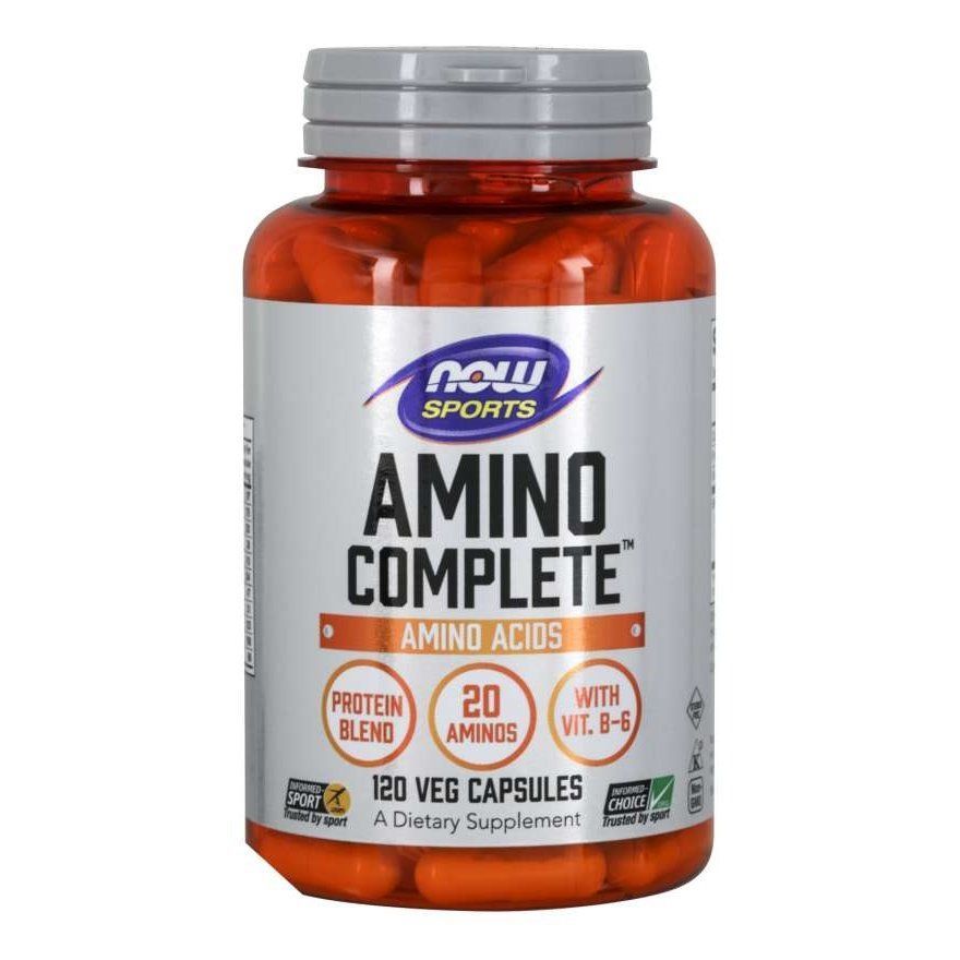 NOW Foods, Amino Complete, 120 капсул