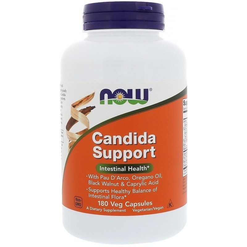 NOW Foods, Candida Support, 180 капсул