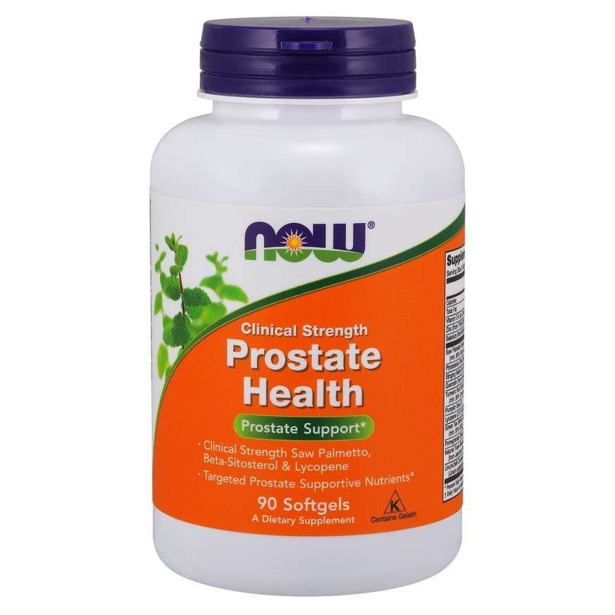 NOW Foods, Prostate Health Clinical Strength, 90 м'яких капсул