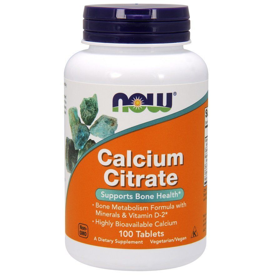 NOW Foods, Calcium Citrate, 300 мг, 100 таблеток