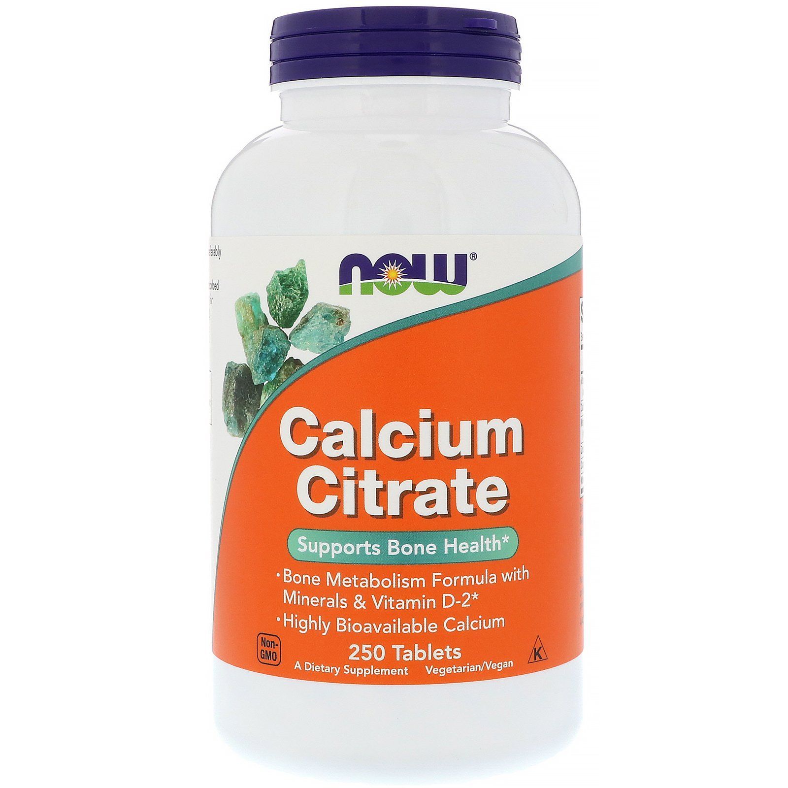 NOW Foods, Calcium Citrate, 300 мг, 250 таблеток