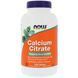 NOW Foods, Calcium Citrate, 300 мг, 250 таблеток