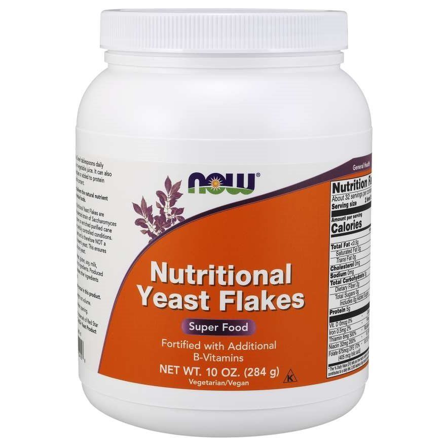 NOW Foods, Nutritional Yeast Flakes, 284 г
