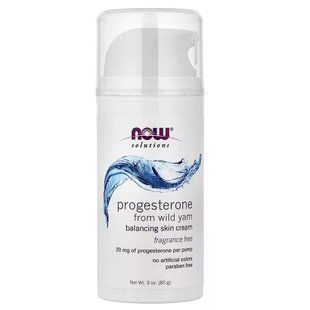 NOW Foods, Progesterone, Balancing Skin Cream, 85 г